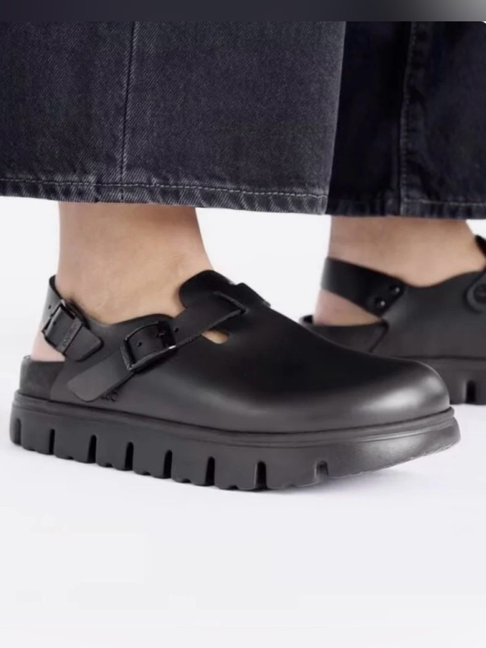 Birkenstock tokio Tokyo mule slide chunky buckle mule